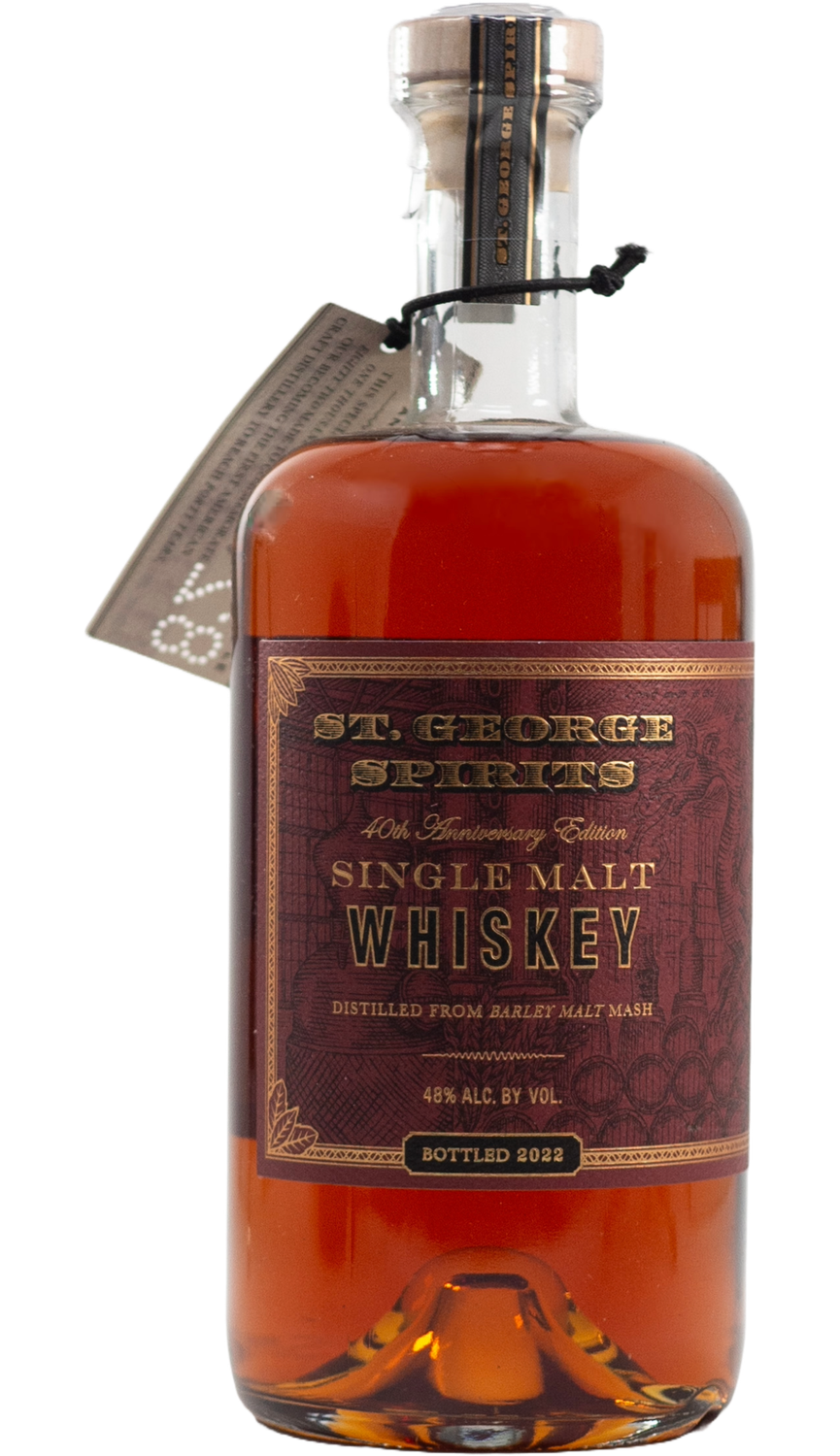 ST. GEORGE 40TH ANNIVERSARY SINGLE MALT 750ML