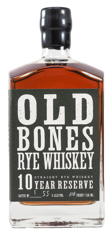 BACKBONE OLD BONES 10 YEAR RYE 750ML