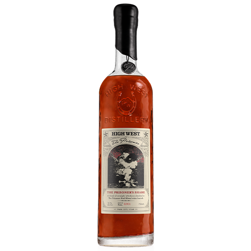 HIGH WEST &quot;THE PRISONER&#39;S SHARE&quot; WINE FINISHED WHISKEY 750ML