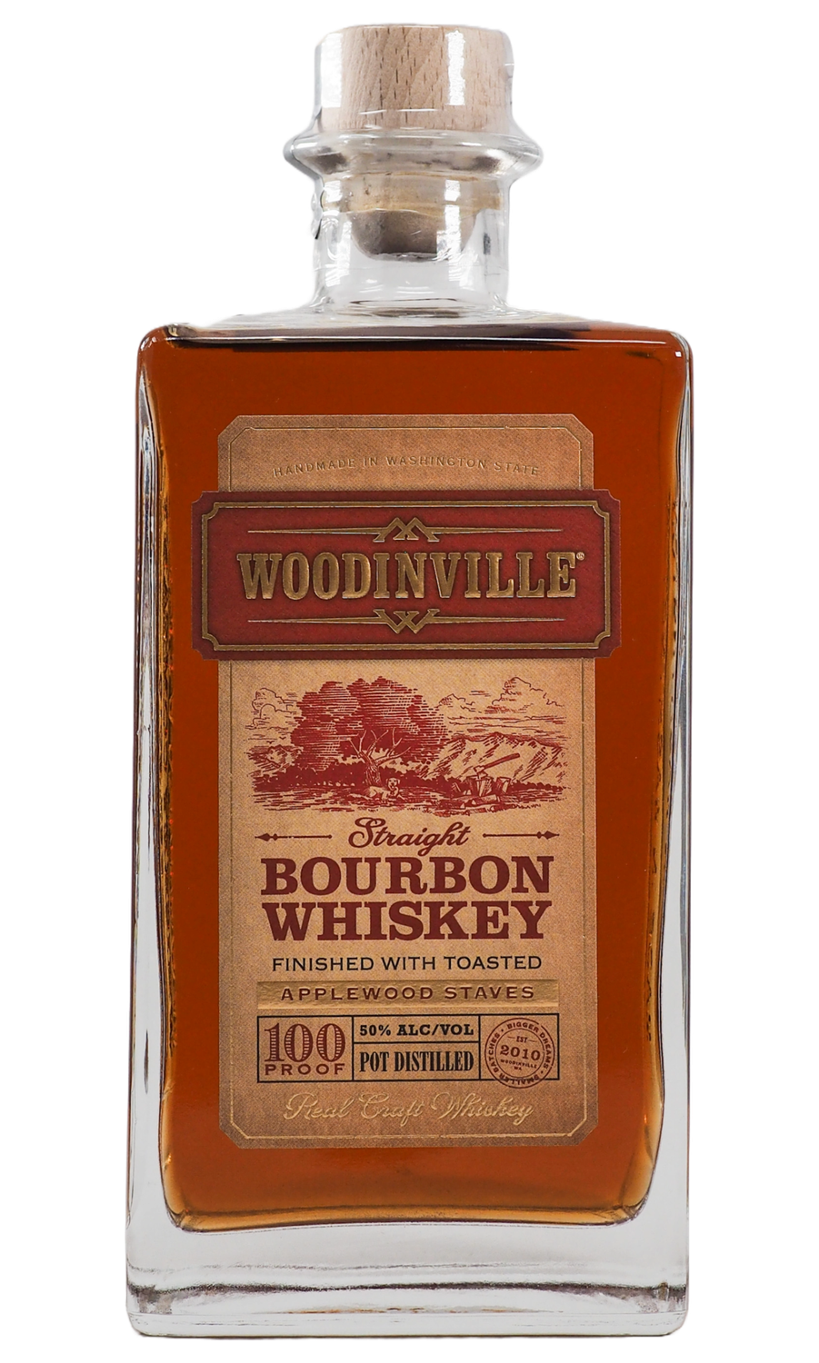 WOODINVILLE APPLEWOOD STAVES BOURBON 750ML