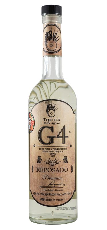 G4 REPOSADO DE MADERA DIA DE MUERTOS TEQUILA 750ML