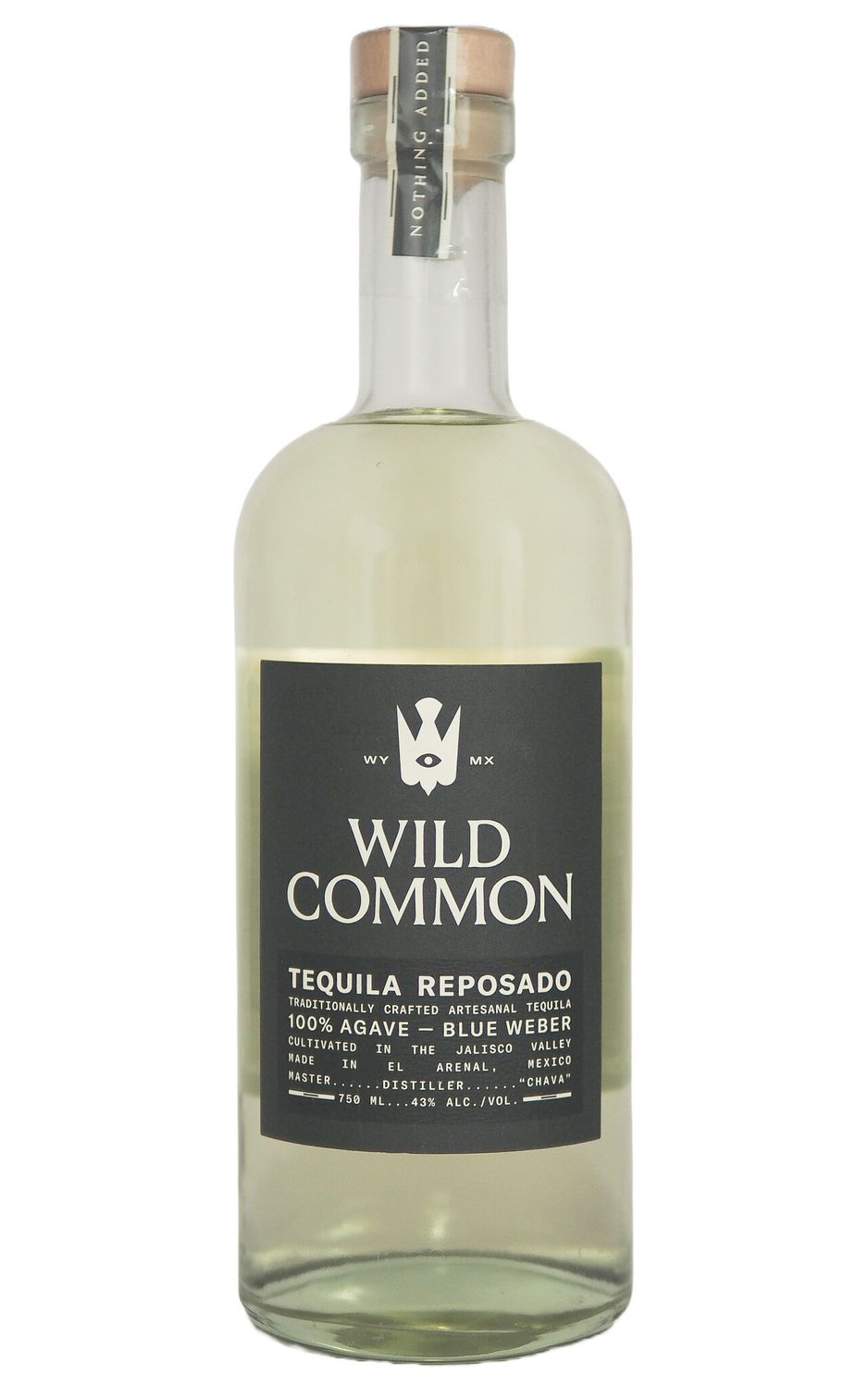 WILD COMMON TEQUILA REPOSADO 750ML
