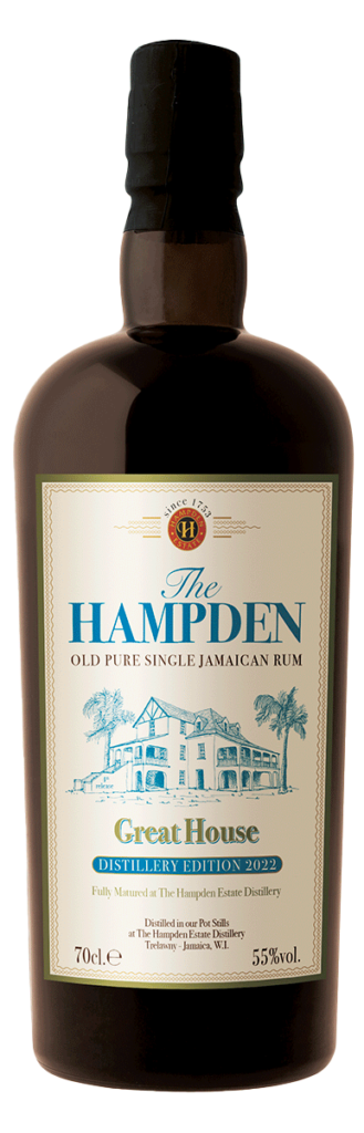 HAMPDEN GREAT HOUSE DISTILLERY EDITION 2022 55% RUM 750ML