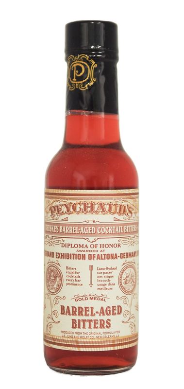 PEYCHAUD&#39;S BARREL AGED BITTERS 5OZ