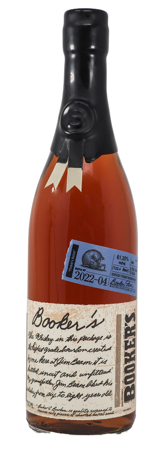 BOOKER&#39;S UNCUT &amp; UNFILTERED PINKIE&#39;S BATCH 750ML
