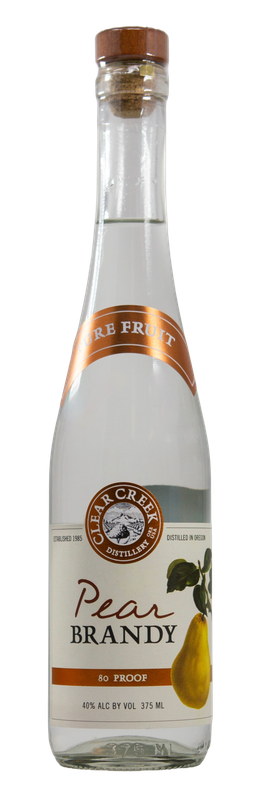 CLEAR CREEK PEAR BRANDY 375ML