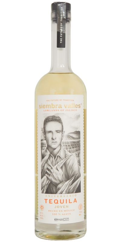 SIEMBRA VALLES ANIVERSARIO JOVEN TEQUILA 750ML