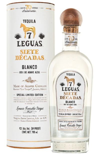 SIETE LEGUAS DECADAS 70TH ANNIVERSARY BLANCO 750ML