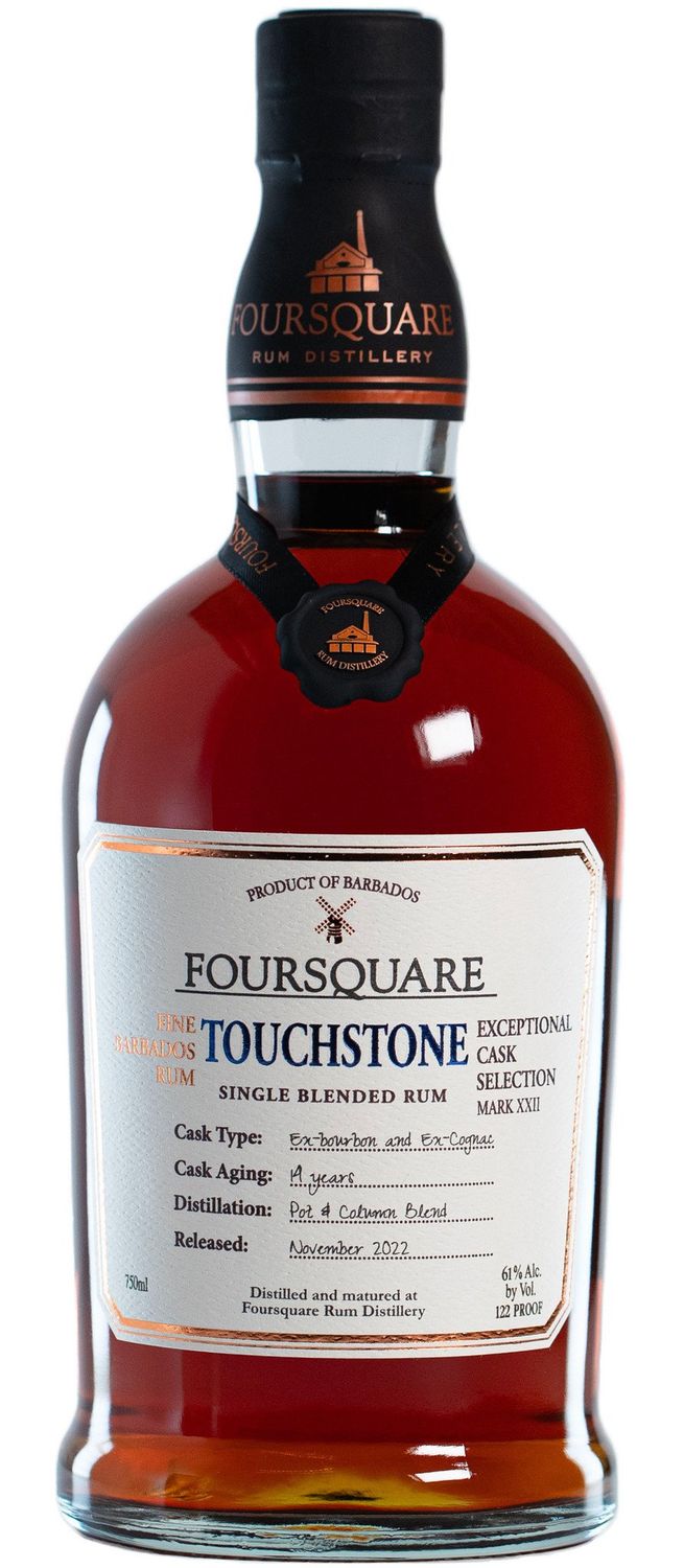 FOURSQUARE TOUCHSTONE 14 YEAR RUM 750ML