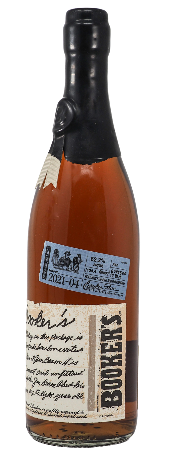 BOOKER&#39;S UNCUT &amp; UNFILTERED NOE STRANGERS 750ML