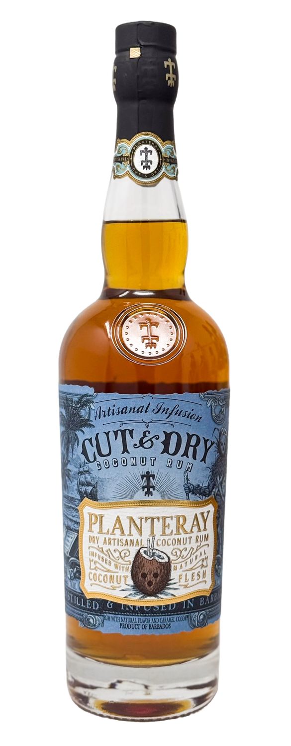 PLANTERAY CUT AND DRY COCONUT RUM 750ML