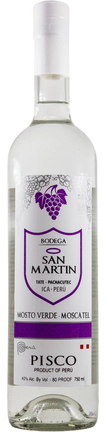 SAN MARTIN MOSCATEL PISCO 750ML