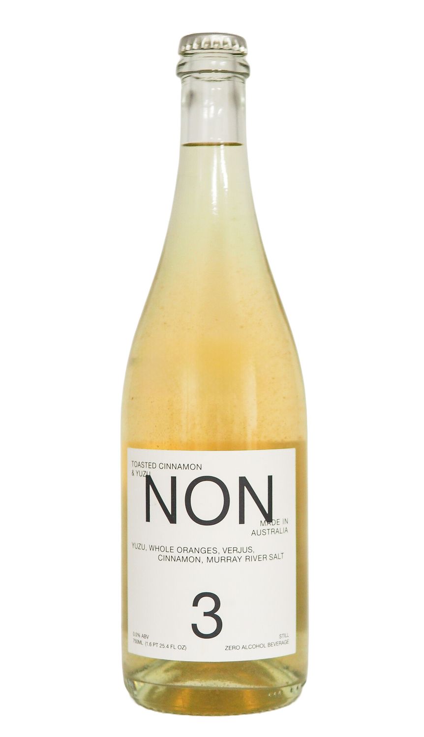 NON 3 CINNAMON YUZU NON-ALCOHOLIC 750ML