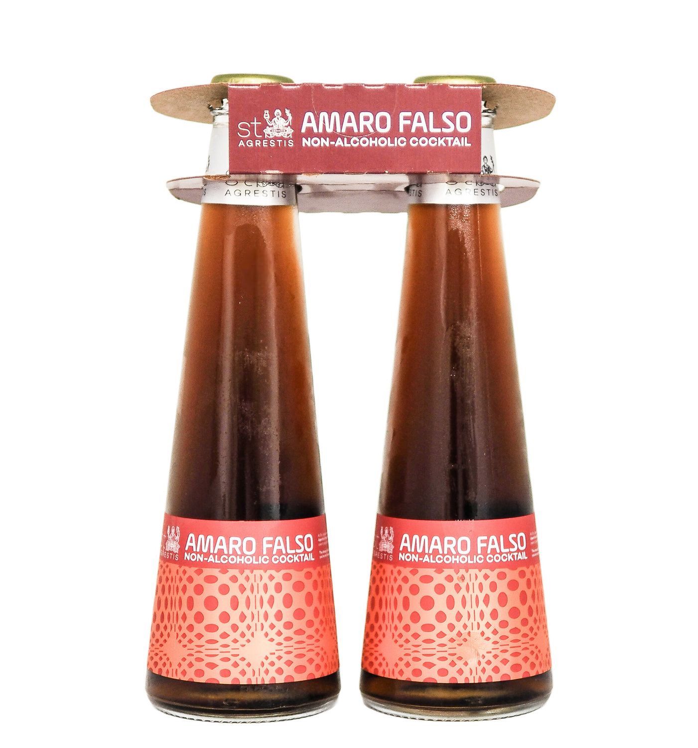 ST AGRESTIS AMARO FALSO NON-ALCOHOLIC RTD 200ML 2 PACK