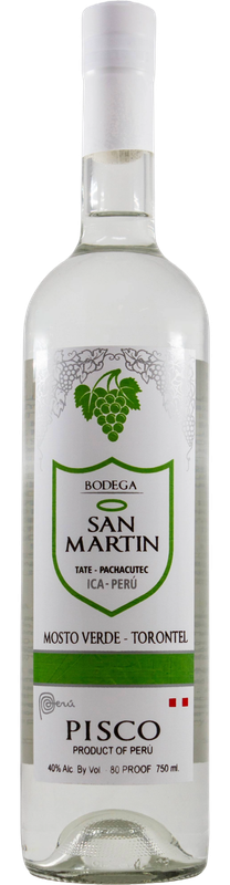 SAN MARTIN TORONTEL PISCO 750ML