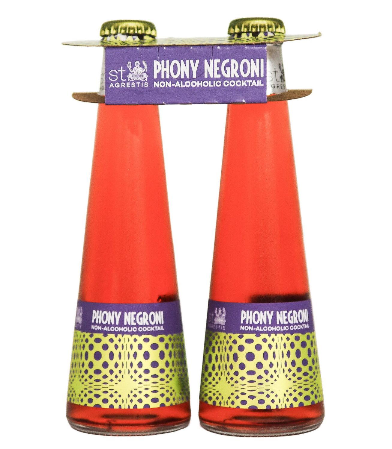 ST AGRESTIS PHONY NEGRONI NON-ALCOHOLIC RTD 200ML 2 PACK