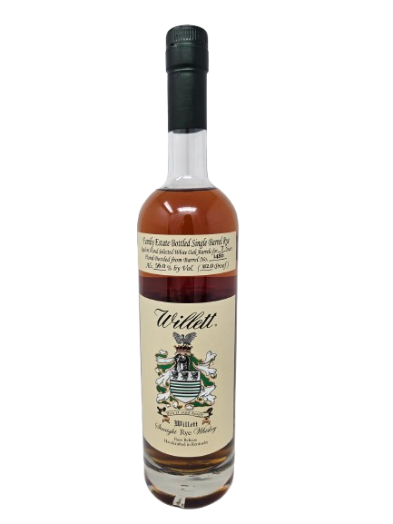 WILLETT FAMILY ESTATE 7 YEAR RYE SINGLE BARREL 750ML
