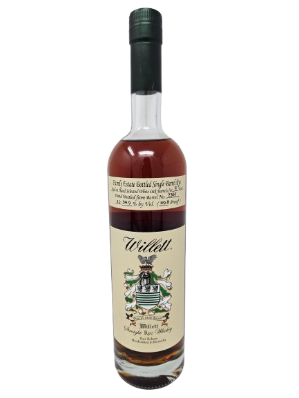 WILLETT FAMILY ESTATE 11 YEAR RYE SINGLE BARREL 750ML