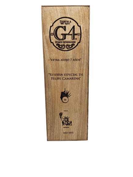G4 7 YEAR EXTRA ANEJO TEQUILA 750ML