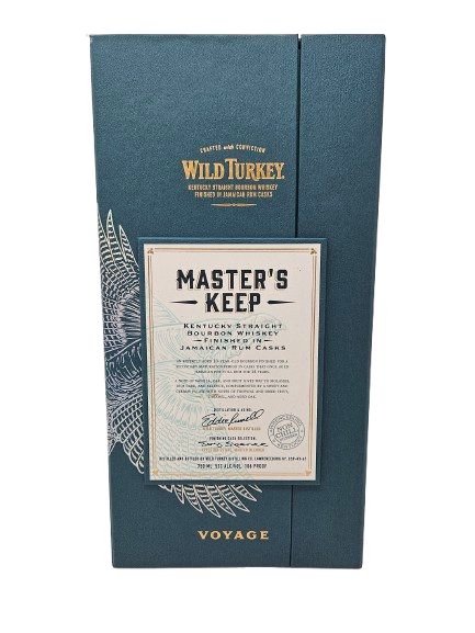 WILD TURKEY MASTER&#39;S KEEP VOYAGE 10 YEAR BOURBON FINISHED IN JAMAICAN RUM CASKS 750ML