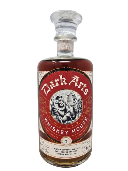 (AUGUST 2024 WHISKEY CLUB) DARK ARTS HEALTHY SPIRITS EXCLUSIVE 7 YEAR OLOROSO SHERRY FINISHED BOURBON 750ML