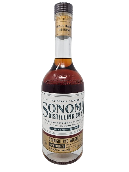 (FEBRUARY WHISKEY CLUB 2025) SONOMA DISTILLING CO HEALTHY SPIRITS SINGLE BARREL RESERVE 10 YEAR RYE 750ML