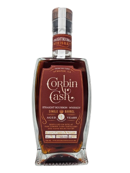 CORBIN CASH HEALTHY SPIRITS HAZMAT SINGLE BARREL 9 YEAR 73.75% BOURBON 750ML