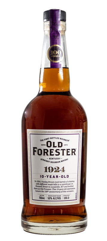OLD FORESTER 1924 10 YEAR BOURBON 750ML