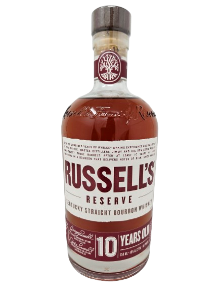 RUSSELL'S RESERVE 10 YEAR BATCH # LL/ME20 (BOTTLED 05/20/2024) BOURBON 750ML