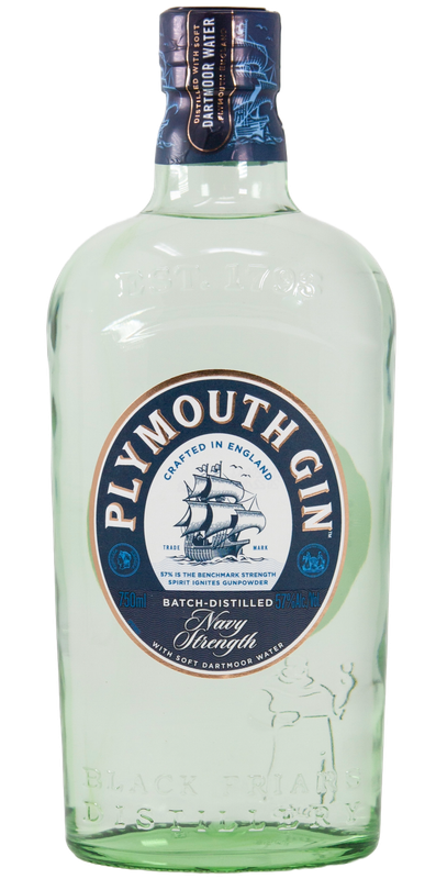 PLYMOUTH NAVY STRENGTH GIN 750ML