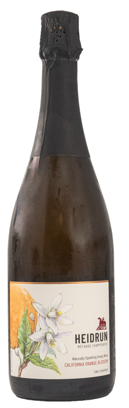 HEIDRUN CALIFORNIA ORANGE BLOSSOM SPARKLING MEAD 750ML BOTTLE