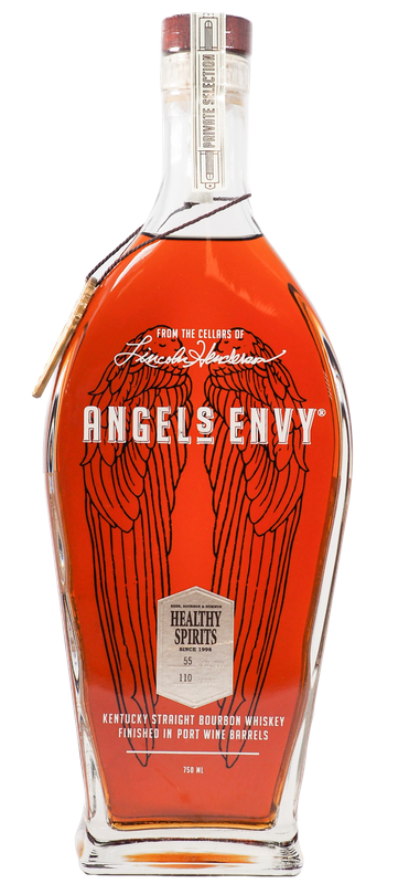 ANGELS ENVY HEALTHY SPIRITS PRIVATE BARREL PORT FINISHED BOURBON 750ML ANGELS ENVY HEALTHY SPIRITS PRIVATE BARREL PORT FINISHED BOURBON 750ML