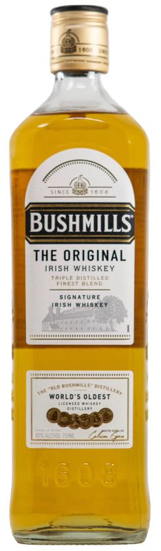 BUSHMILLS ORIGINAL (WHITE LABEL) 750ML