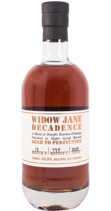 WIDOW JANE DECADENCE BOURBON 750ML WIDOW JANE DECADENCE BOURBON 750ML