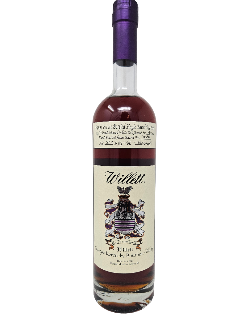 WILLETT FAMILY ESTATE 14 YEAR CASK STRENGTH BOURBON 750ML