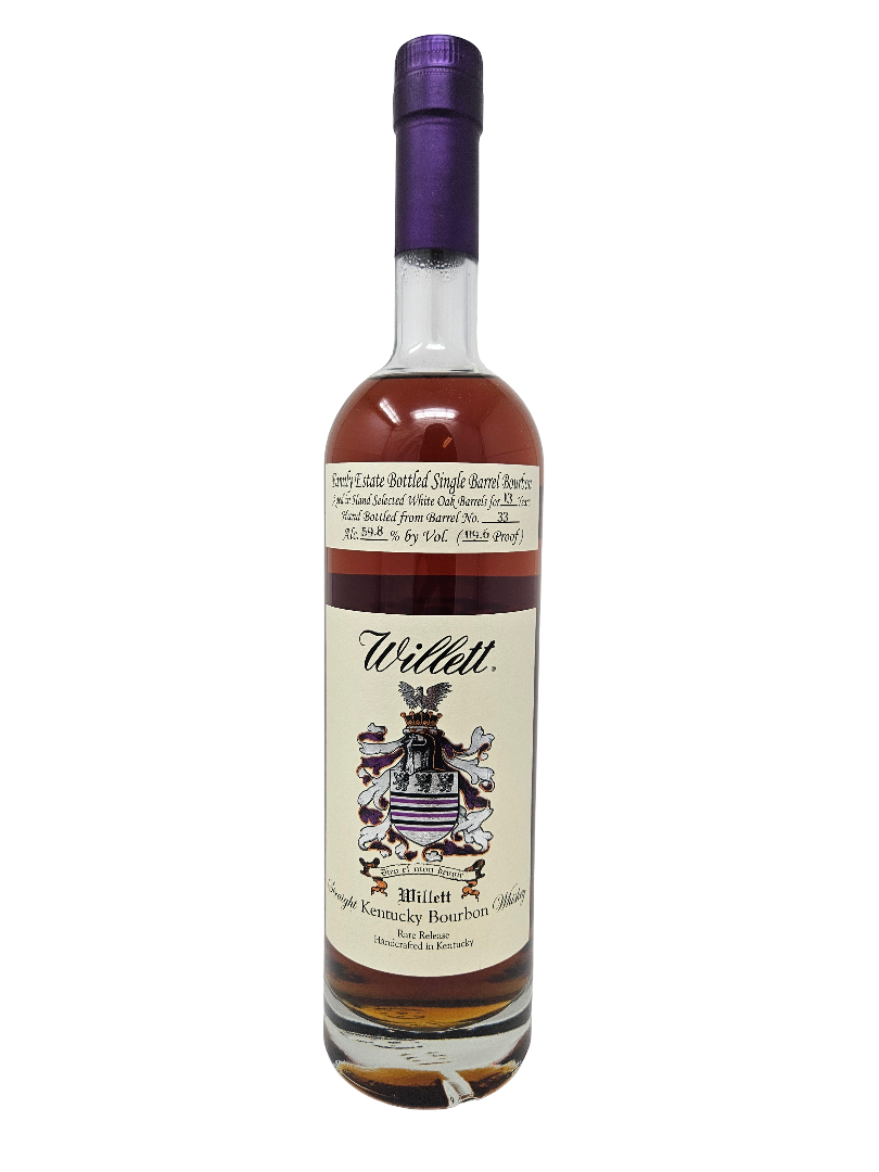 WILLETT FAMILY ESTATE 13 YEAR CASK STRENGTH BOURBON 750ML