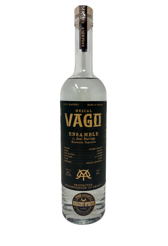 VAGO HEALTHY SPIRITS PRIVATE BATCH CUISHE ESPADIN  JOEL BARRIGA MEZCAL 750ML