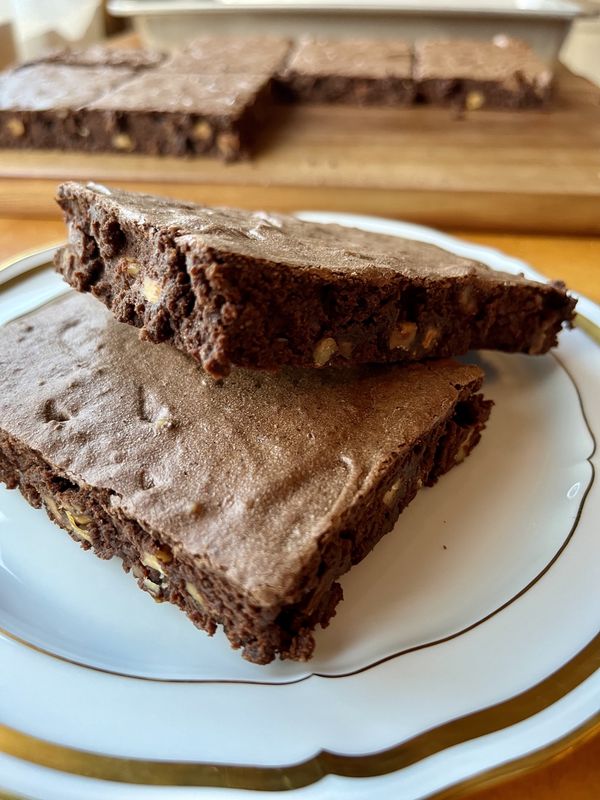 Walnut-Rye Fudge Brownie (Derry)