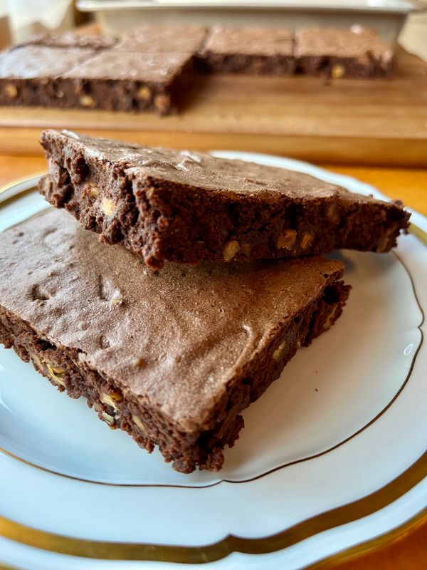 Walnut-Rye Fudge Brownie (Dunbarton P/U)