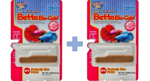 Hikari Betta: Betta Bio-Gold Baby Pellet Specialists  Fish Food Formula For Bettas  2.5 Grams