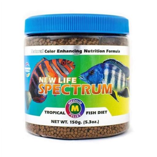 New Life Spectrum Tropical Fish Diet Large Fish Food Pellets  150 g