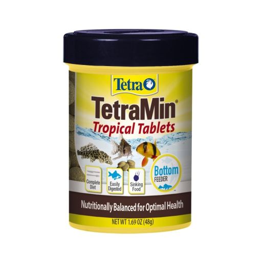 Tetra Tetramin Tropical Tablets Fish Food - 1.69 Oz (160 Tablets)