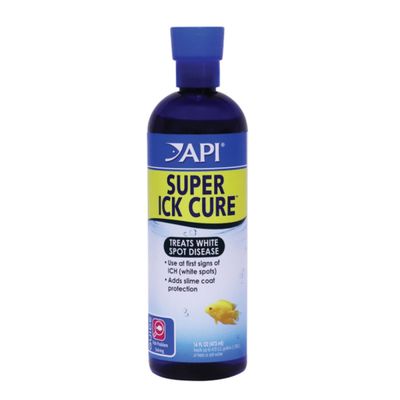 API Liquid Super Ick Cure Freshwater &amp; Saltwater Fish Medication - 16 oz