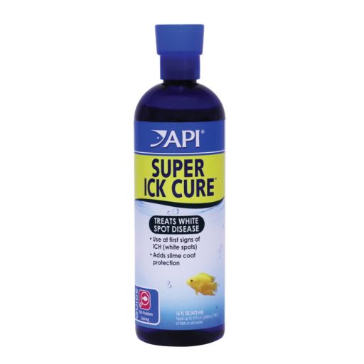 API Liquid Super Ick Cure Freshwater &amp; Saltwater Fish Medication - 16 oz