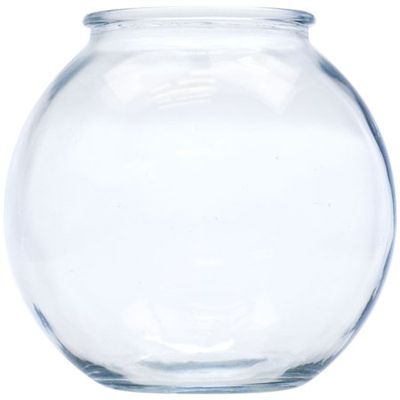 Anchor Hocking Rounded Fish Bowl .5\  Gallon - (6\  Diameter x 6.75\  High)