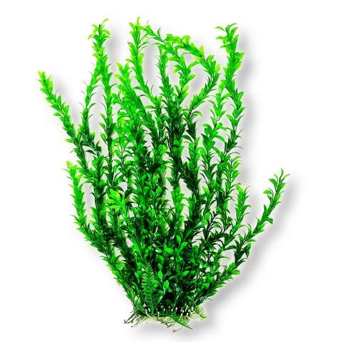 Aquatop® Hygro-Like Aquarium Plant 26 Inch Light Green Color with Weighted Base