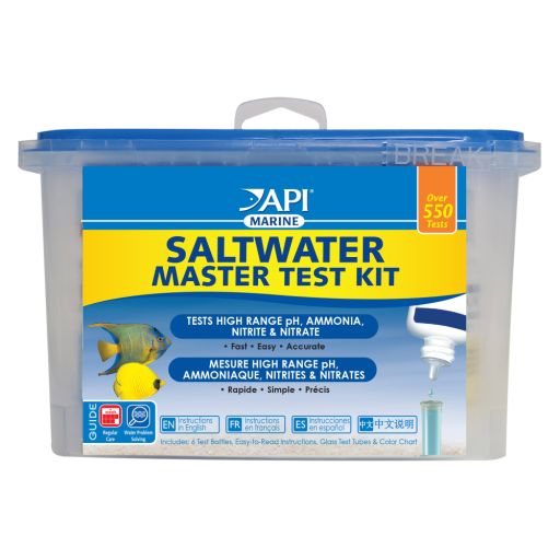 API Saltwater Master Test Kit  Aquarium Water Test Kit  550 Tests