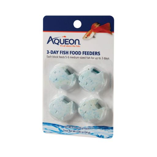 Aqueon 3-Day Fish Food Vacation Feeders  4-Pack