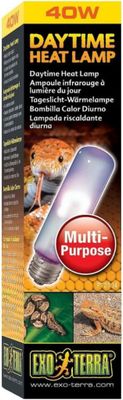 Exo Terra Daytime 40 watt  Heat Lamp Sun Glo Daylight Reptile Bulb