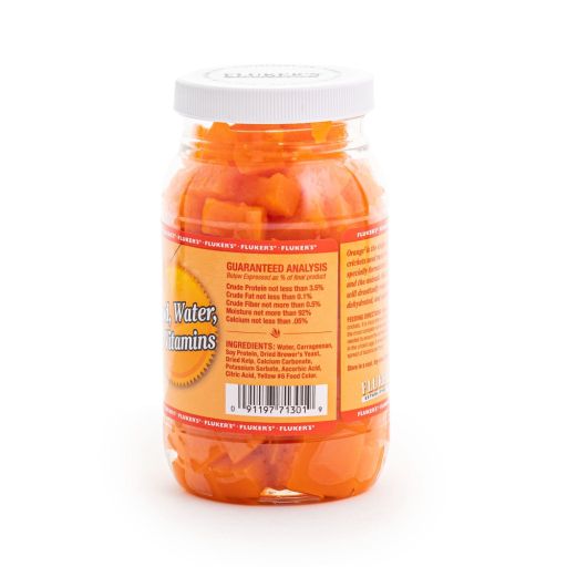 Fluker s Orange Cube Complete Cricket Diet  12 Oz